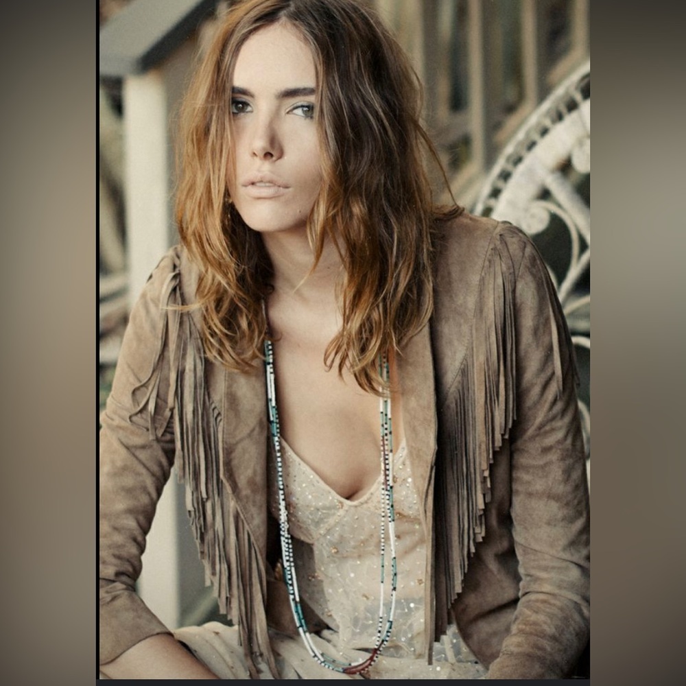 Do not buy 🛑 ✋ Brown Suede Cowgirl Dream Tassel Jacket S/M